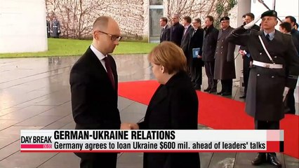 Download Video: Germany agrees to loan Ukraine $600 mil. ahead of leaders' talks