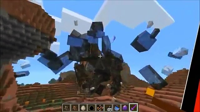 (PopularMMOs)Minecraft SHATTER MOBS EPIC MOB DEATH ANIMATION EFFECTS! Shatter Mod Showcase