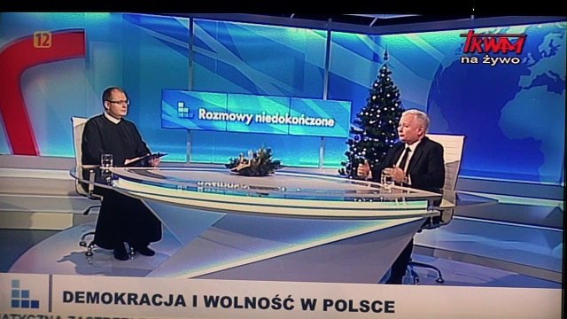 322_Premier Kaczyński w TV TRWAM 8.01 rozmowa