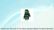 ATV Street Bike Motorcycle Gloves 07 Green (Small) Review