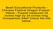 Educational Products - Chinese Festival Dragon Puppet - Yellow - Puppet measures 24 inches high by 24 inches long. Review