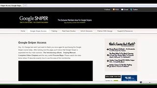 PREMIER Google Sniper Review - Live The Laptop Lifestyle
