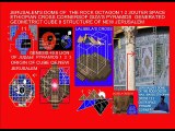 8 BABYLONIAN TEMPLE WALL  IMAGED 3 FINGERS & 1THUMB BROWN TEMPLE MOUNT ALIEN STEPS ON THE HEAD OF THE ROSWE LALIEN 6