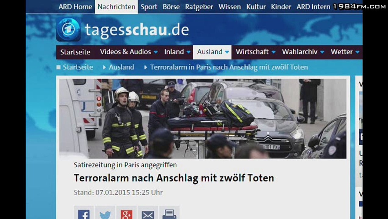 Charlie hebdo, Paris, nwo false flag - video Dailymotion