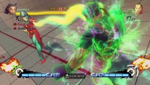 Ultra street Fighter 4 Rose Trials, HD.