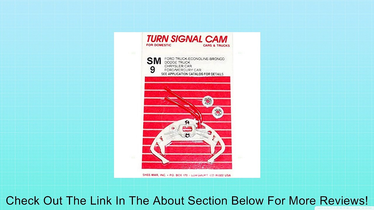 Turn Signal Cam Replacement for American Motors Dodge Ford Pickup Truck SUV Van Review
