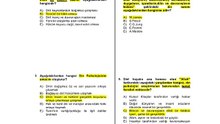 ilh2005 Din Psikolojisi 2010-2011 Güz Ara Sınavı Soru ve Cevapları