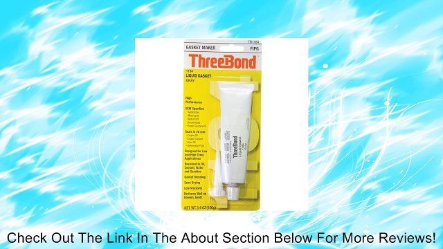 Three Bond Case Sealant Liquid Gasket 1184A100G Review