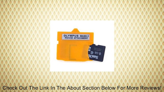 NEON Olympus MASD-1 xD Picture Card card adapter for microSD / microSDHC Review