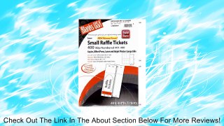 Blanks/usa Small Raffle Event Show 400 Ticket Printable Copier, Offset Press, Laser and Inkjet Printer Compatible Review