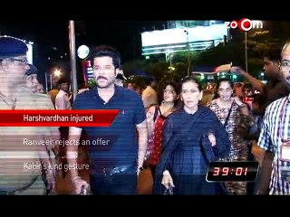 Bollywood News in 1 minute 08012015 -Ranveer Singh,Harshvardhan Kapoor,Kabir Khan