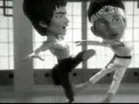 Bruce Lee vs. The Karate Kid Commercial