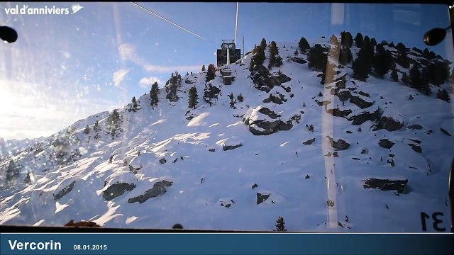 Vercorin 8 janvier 2015 - Val d'Anniviers Video