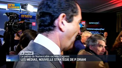 Les médias : nouvelles stratégie de Patrick Drahi