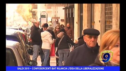 SALDI 2015 | Confesercenti Bat rilancia l'idea delle liberalizzazioni