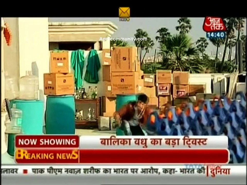 Balika Vadhu -9th January 2015 Goliyoon Ki Barshat www.apnicommunity.com