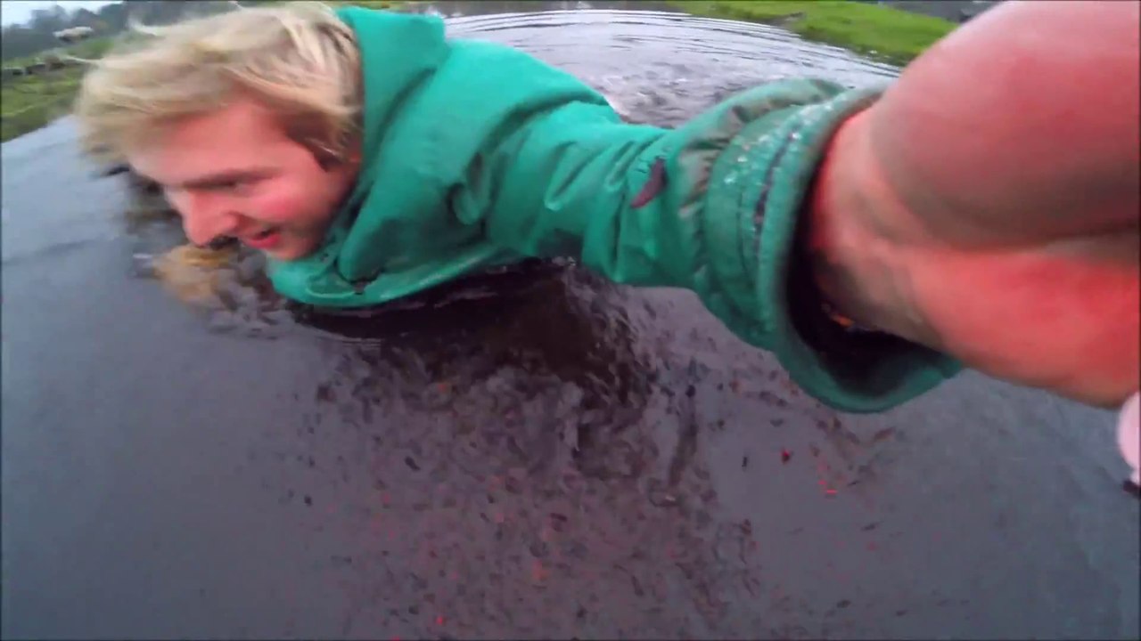 Le Premier vol d'essai avec son drone tourne au drame : plus de batterie, drone dans le lac... Ou presque!