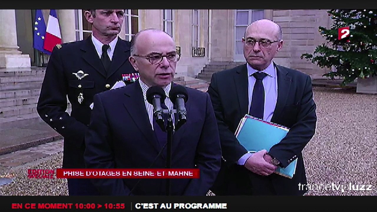 Charlie Hebdo: Bernard Cazeneuve souhaite que l'opération "se déroule dans les meilleures conditions"