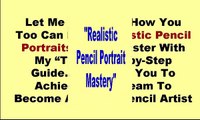 Pencil drawing techniques - Realistic Pencil Portrait Mastery