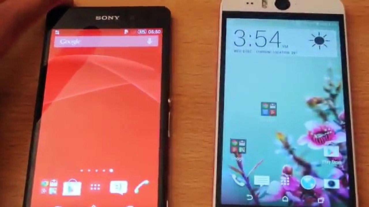 HTC Desire EYE vs Sony Xperia Z2 Review HD