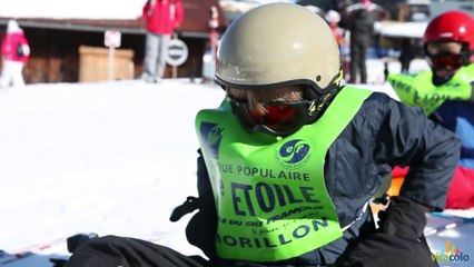 Je passe mon étoile à ski