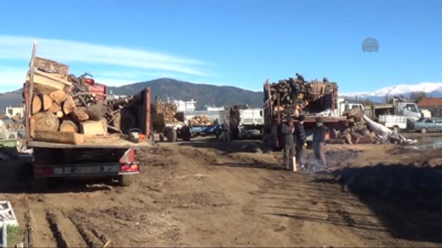 Çiftçilerin Zirai Don Nöbeti Odunculara Yaradı