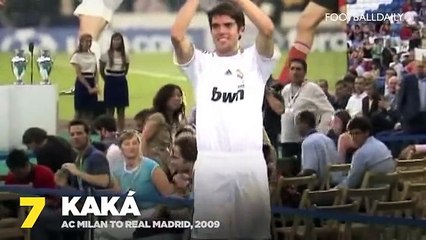 Top 10 Most Expensive Transfers of All-Time