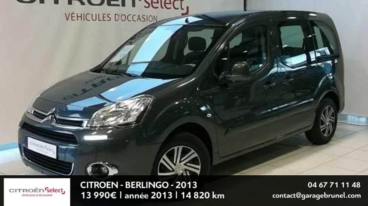 Annonce Occasion CITROëN Berlingo II Multispace HDi 90 Confort 2013