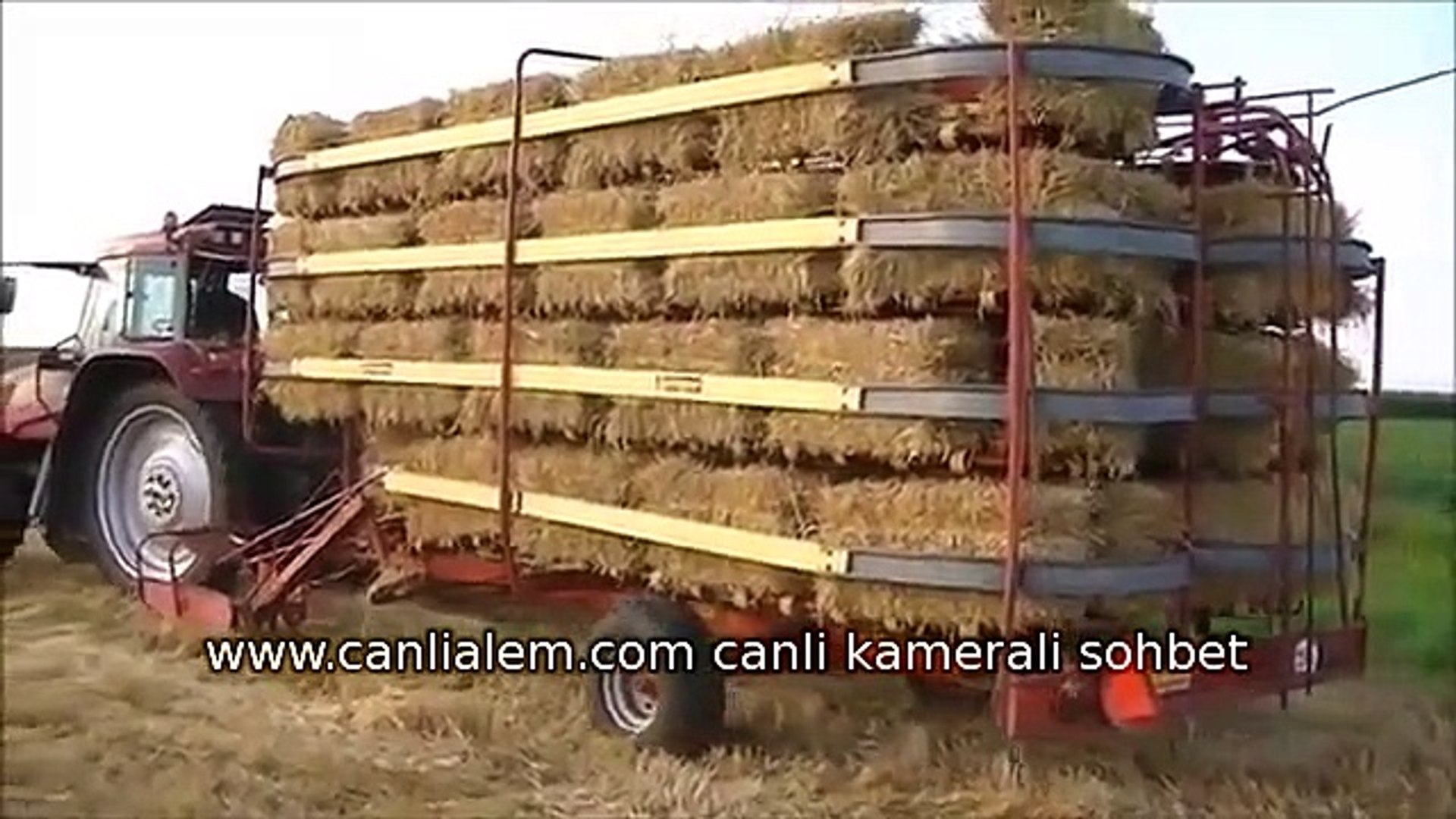 traktor icin super balya toplama ekipmani dailymotion video