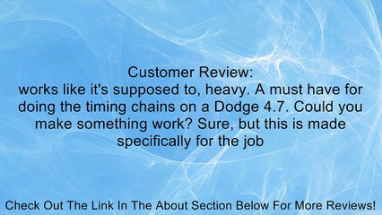 OTC 522902 Timing Chain Holder Review