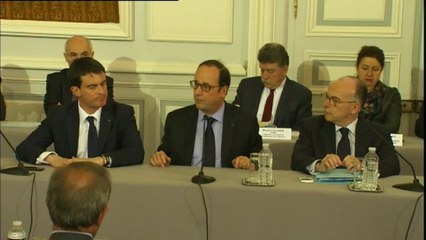François Hollande : "Tous les citoyens peuvent venir aux manifestations"