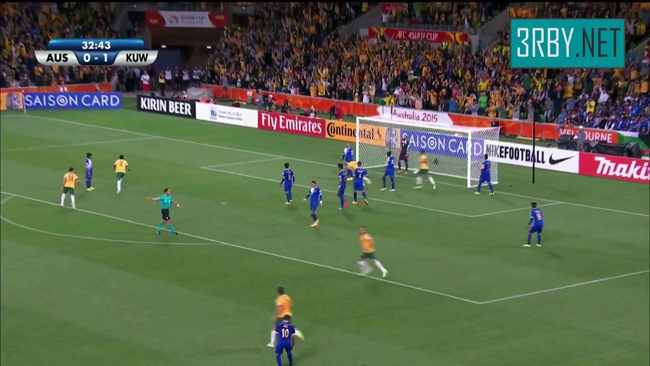 استراليا 4-1 الكويت - امم اسيا 2015 - شبكة مصارعة العرب