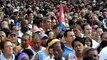 Oct. 2012 : Castro fustige le capitalisme devant des milliers de Cubains