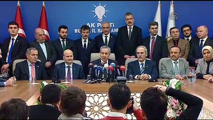 Arınç - Başbakan Davutoğlu'nun sağlık durumu