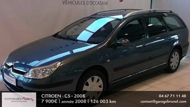 Annonce Occasion CITROëN C5 Break Break 1.6 HDi 110 FAP airDream Pack 2008