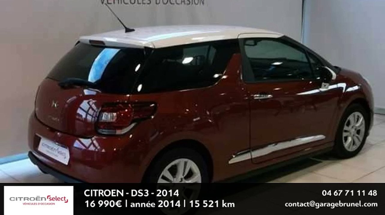 Annonce Occasion CITROëN DS3 e-HDi 90 So Chic 2014