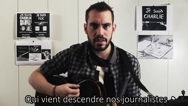 #JeSuisCharlie - JB Bullet - chanson de soutien à Charlie Hebdo