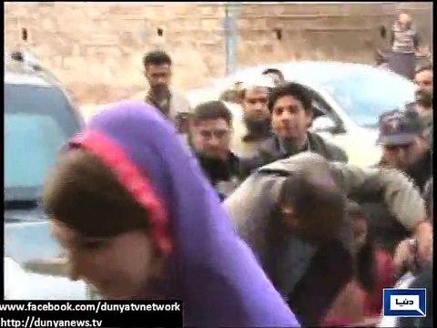 Imran Khan, Reham Khan arrive at Nadwa Library