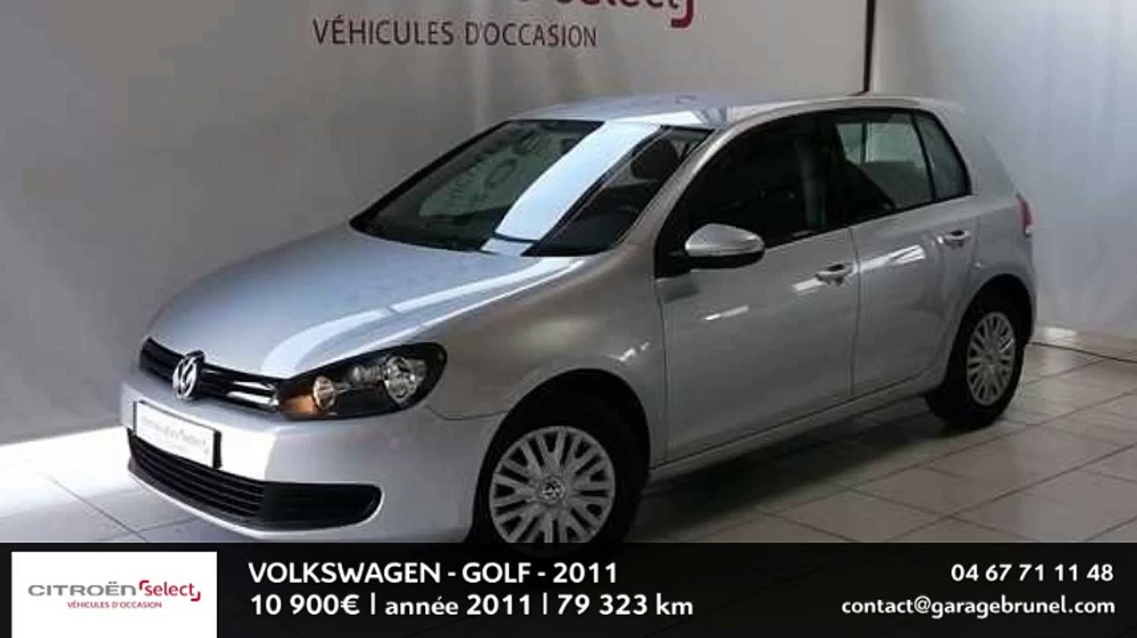 Annonce Occasion VOLKSWAGEN Golf VI 1.6 TDI 90 FAP CR Trendline 2011