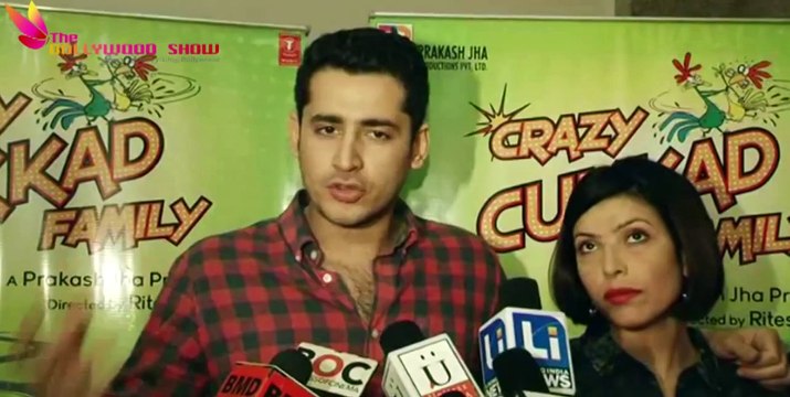 Crazy Cukkad Family Movie Promotion | Shilpa Shukla, Kushal Punjabi !