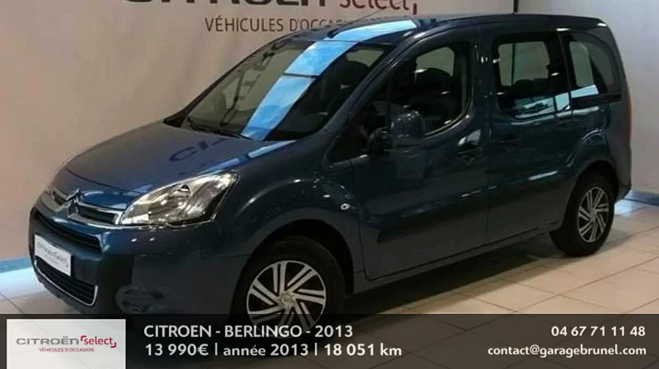 Annonce Occasion CITROëN Berlingo II Multispace HDi 90 Confort 2013