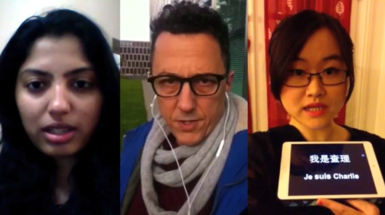 Charlie Hebdo : They say "Je suis Charlie" in every language