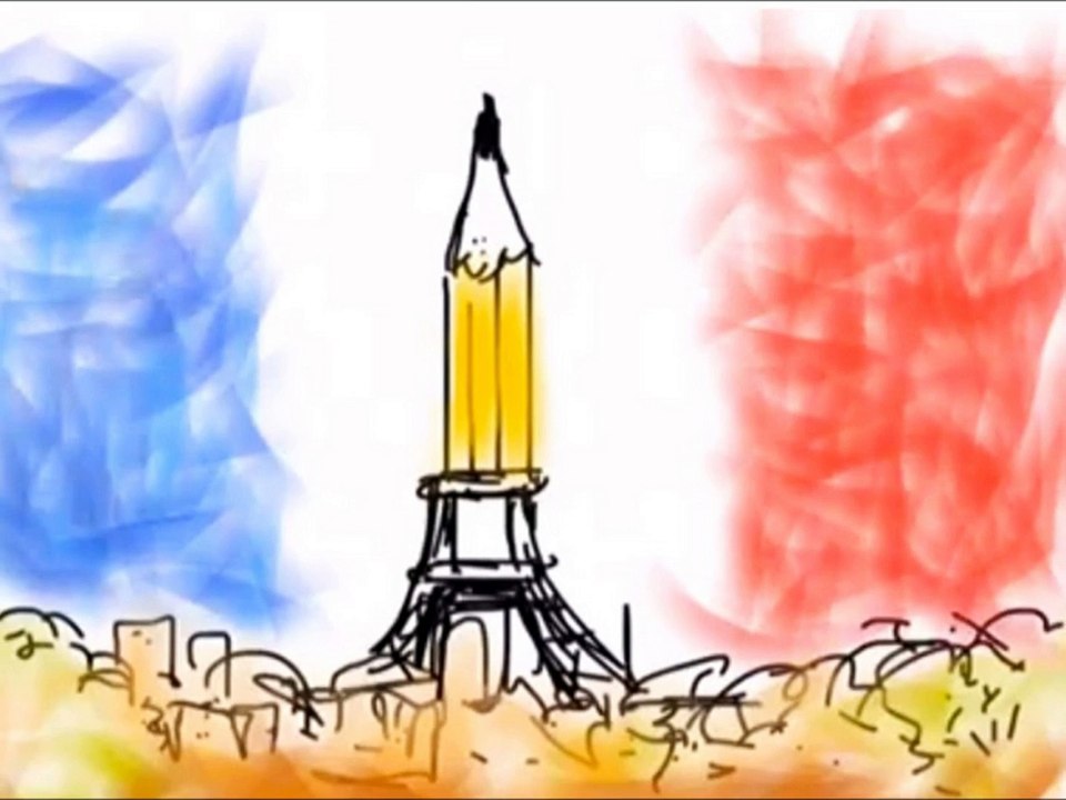 Cartoons drawn for Charlie Hebdo