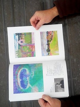 Le catalogue de l'association des peintres Japonais à Véron