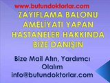 Danışma Hatti: 0535 3573503, ZAYıFLAMA _BALONU