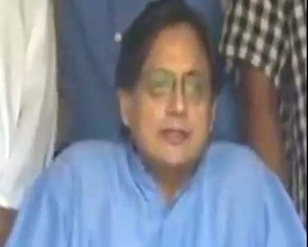 Shashi Tharoor Press Conference On Sunanda Pushkar's Murder