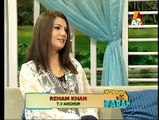 Reham Khan Interview to Farah in Morning Show - 06-08-2014