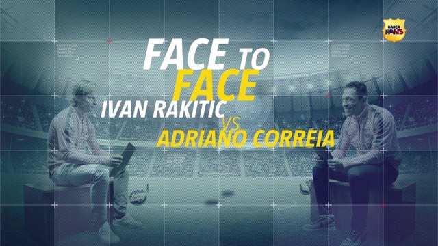 BARÇA FANS | Face to Face: Rakitic vs Adriano (CAT)