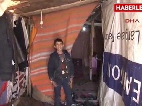 Suriyelilerin Dondurucu Soğukta Yaşam Mücadelesi