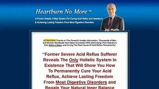 Heartburn No More Reviews   A Natural Acid Reflux Cure Program   YouTube